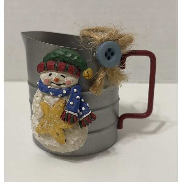 Other - Snowman Flour Sifter Christmas Ornament Gooseberry Patch Baker Baking Gift